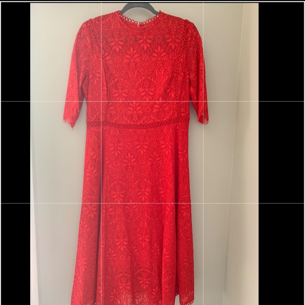 A red dress